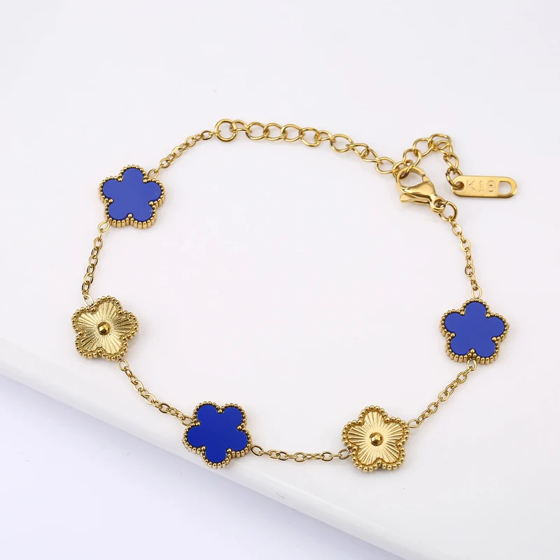 Four-Leaf Clover Bracelet