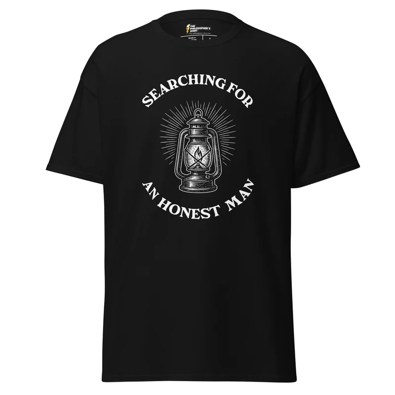 Diogenes' Lantern - Searching for an honest man - Unisex Classic T-Shirt