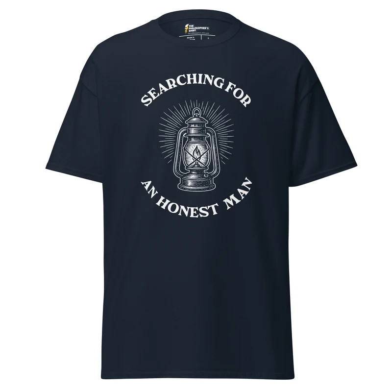 Diogenes' Lantern - Searching for an honest man - Unisex Classic T-Shirt