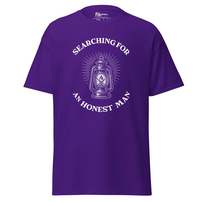 Diogenes' Lantern - Searching for an honest man - Unisex Classic T-Shirt