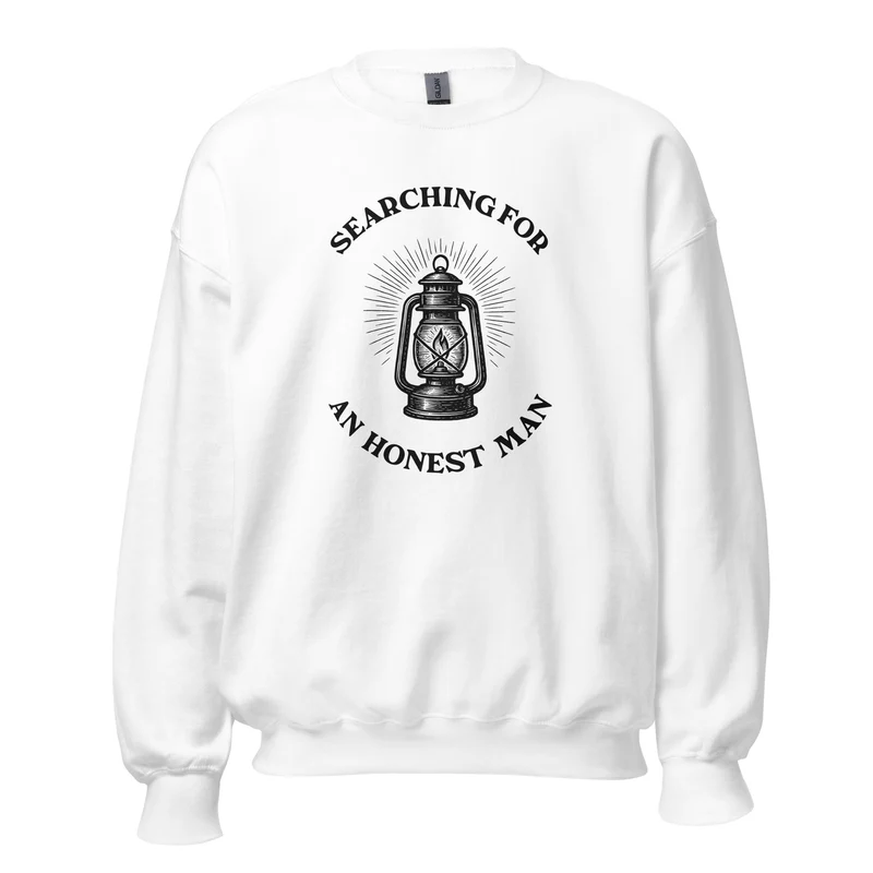 Diogenes' Lantern - Searching for an honest man - Sweatshirt