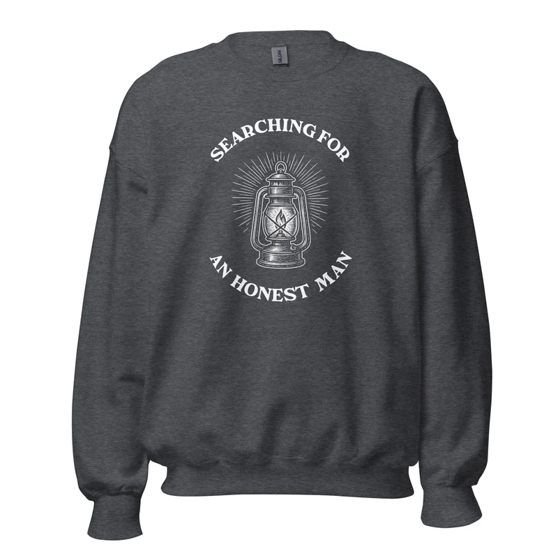 Diogenes' Lantern - Searching for an honest man - Sweatshirt