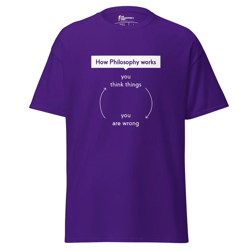 How Philosophy works - Unisex Classic T-Shirt