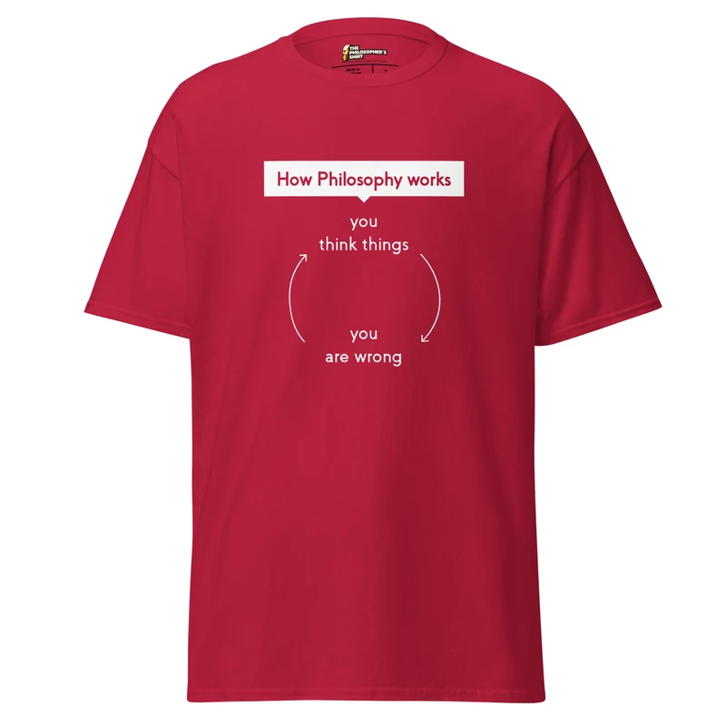 How Philosophy works - Unisex Classic T-Shirt