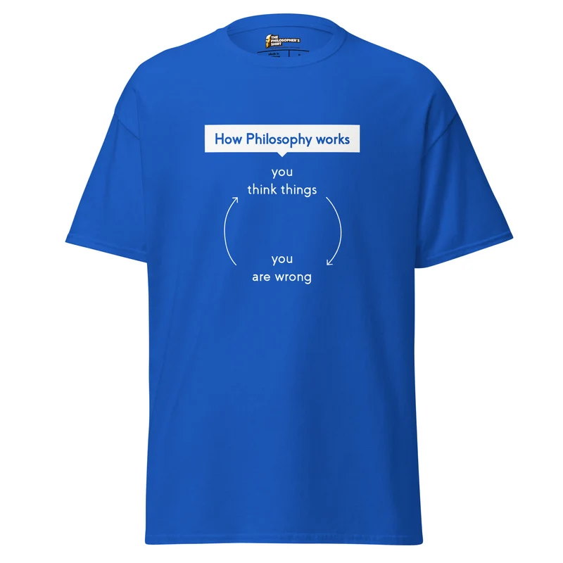 How Philosophy works - Unisex Classic T-Shirt