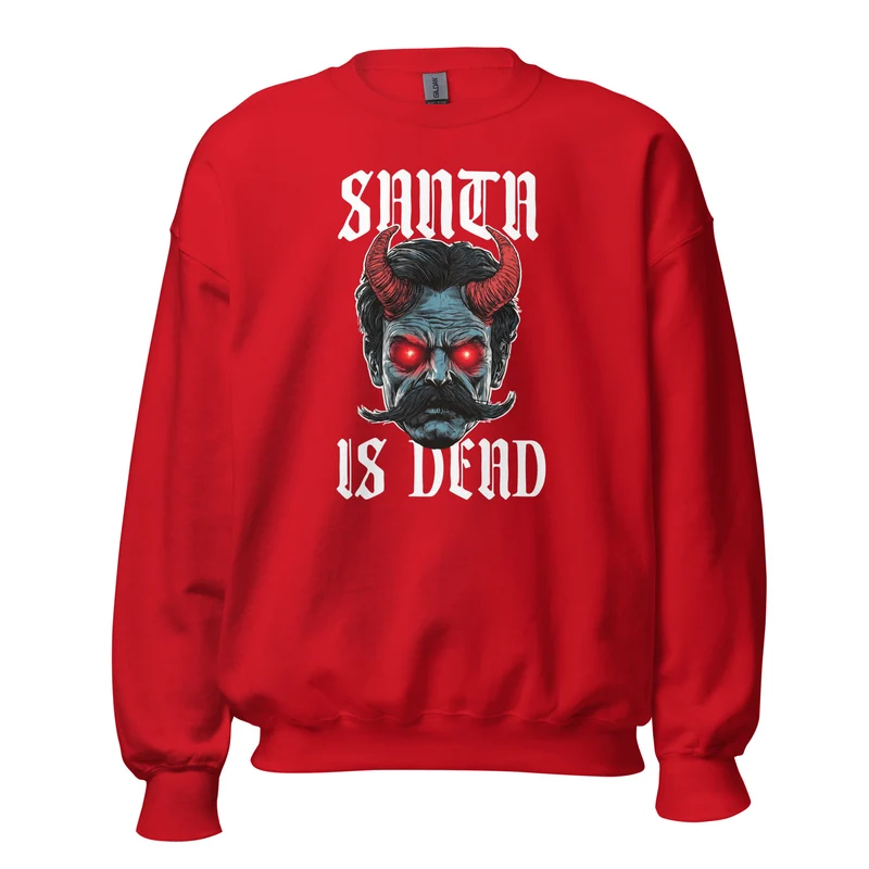 Nietzsche: Santa is Dead - Sweatshirt