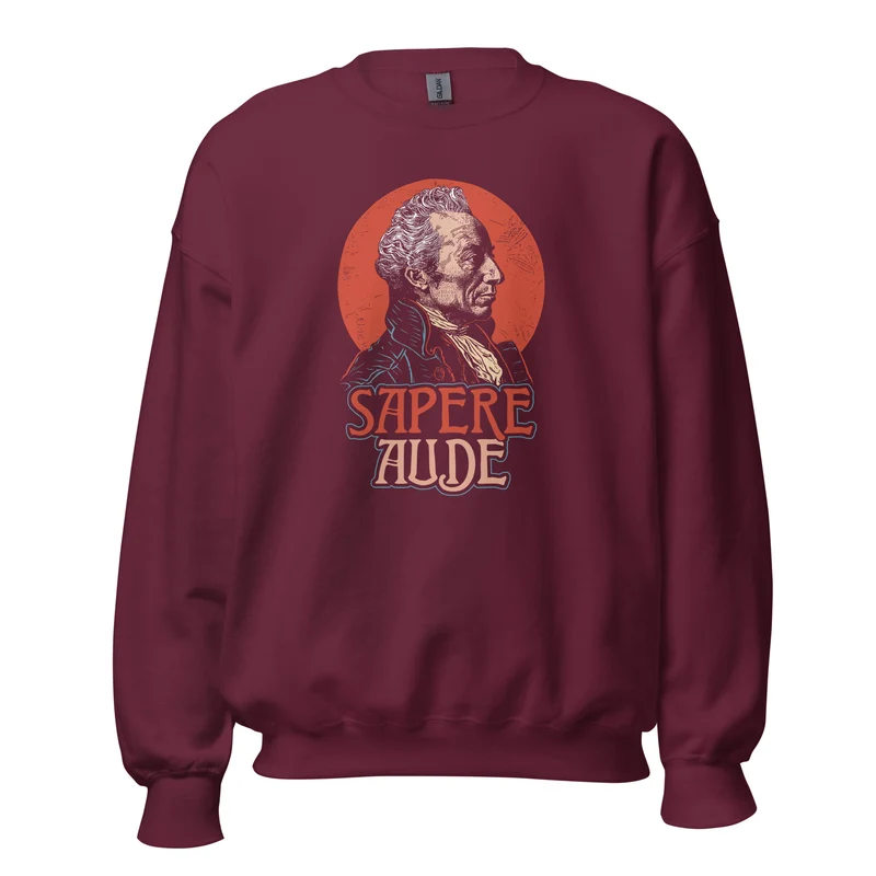 Immanuel Kant - Sapere Aude - Sweatshirt