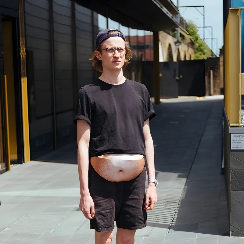 Funny Belly Waist Bag