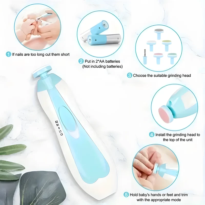 Portable Baby Nail Grinder Kit