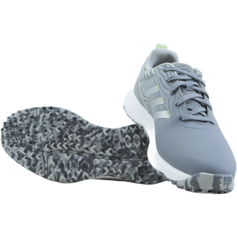 Women's S2G Spikeless Golf Shoes Grey Three / Silver Metallic / Almost Lime