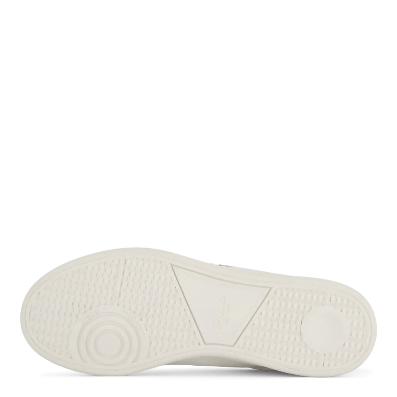 Heritage Court II Leather Sneaker Deckwash White / Black