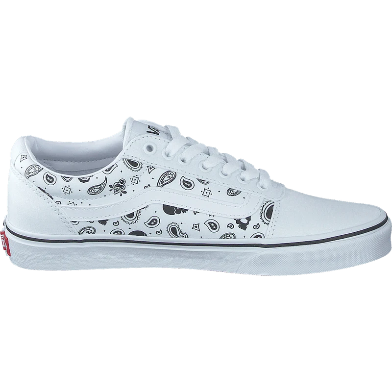 Mn Ward (skull Bandana) White/white