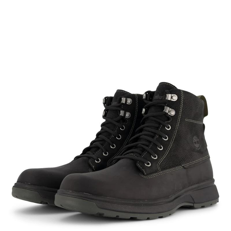 Atwells Ave Mid Lace Up Waterp Jet Black