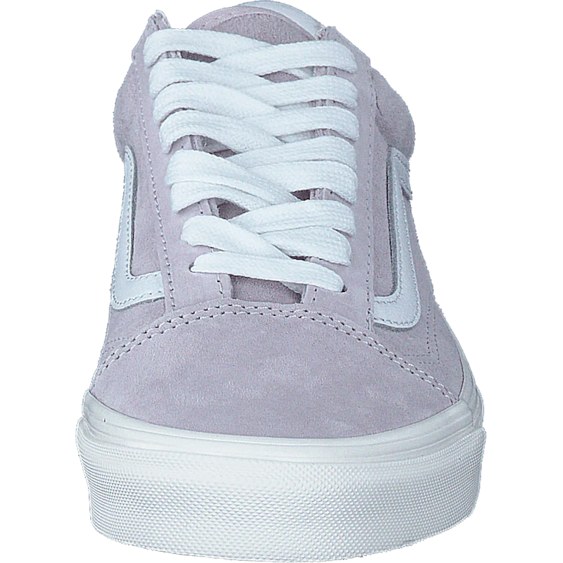 Ua Old Skool (pig Suede)orchdicesnwwht