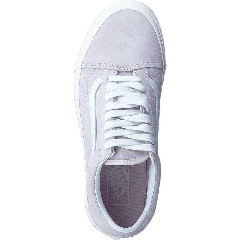 Ua Old Skool (pig Suede)orchdicesnwwht