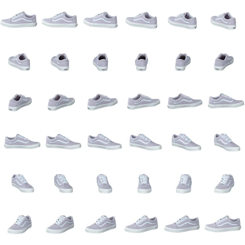Ua Old Skool (pig Suede)orchdicesnwwht
