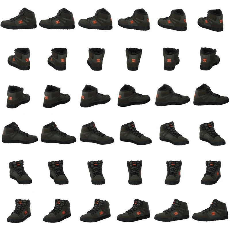 Pure High-top Wc Wnt Dusty Olive/orange