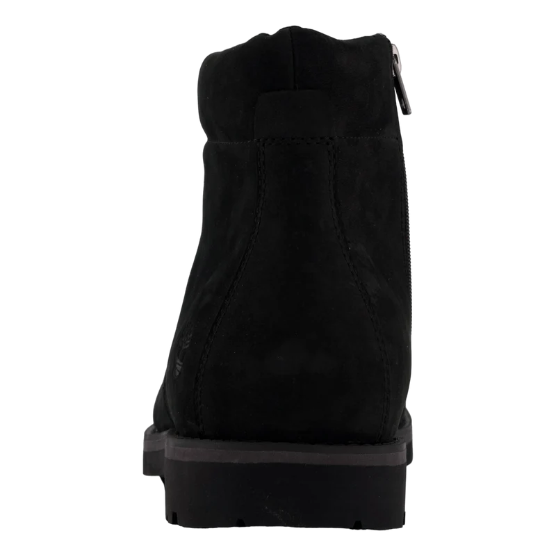 Mid Zip Up Waterproof Boot Jet Black