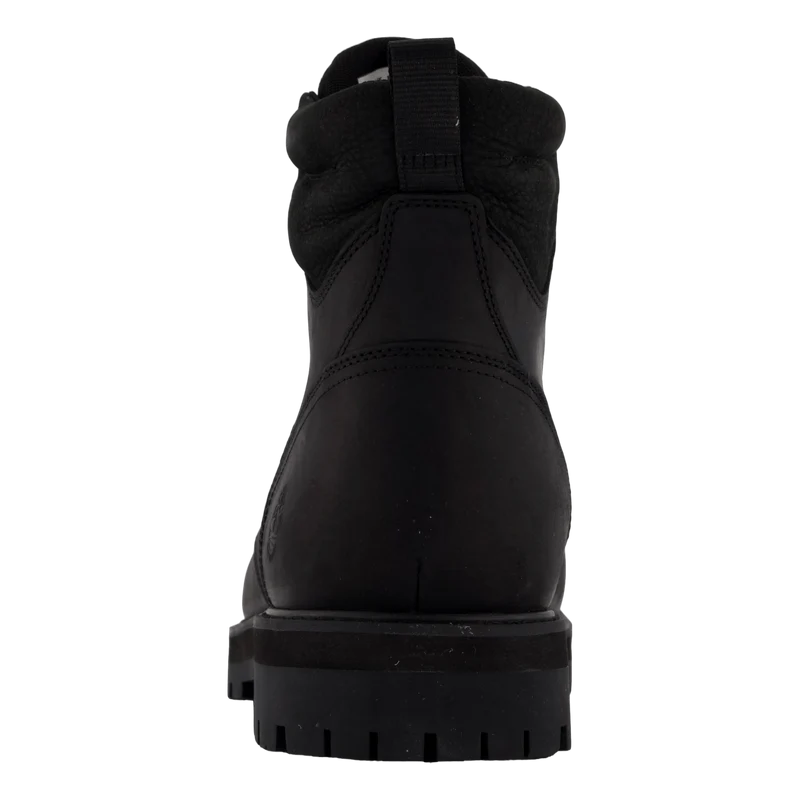Mid Lace Up Waterproof Boot Blk Full Grain
