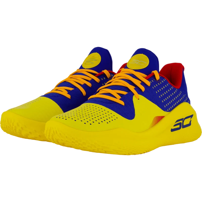 Curry 4 Low Flotro Unisex Blue