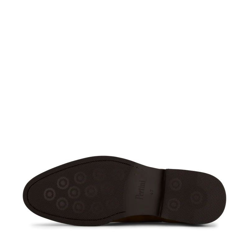 Cap Toe Oxford (rubber Sole) Tabacco