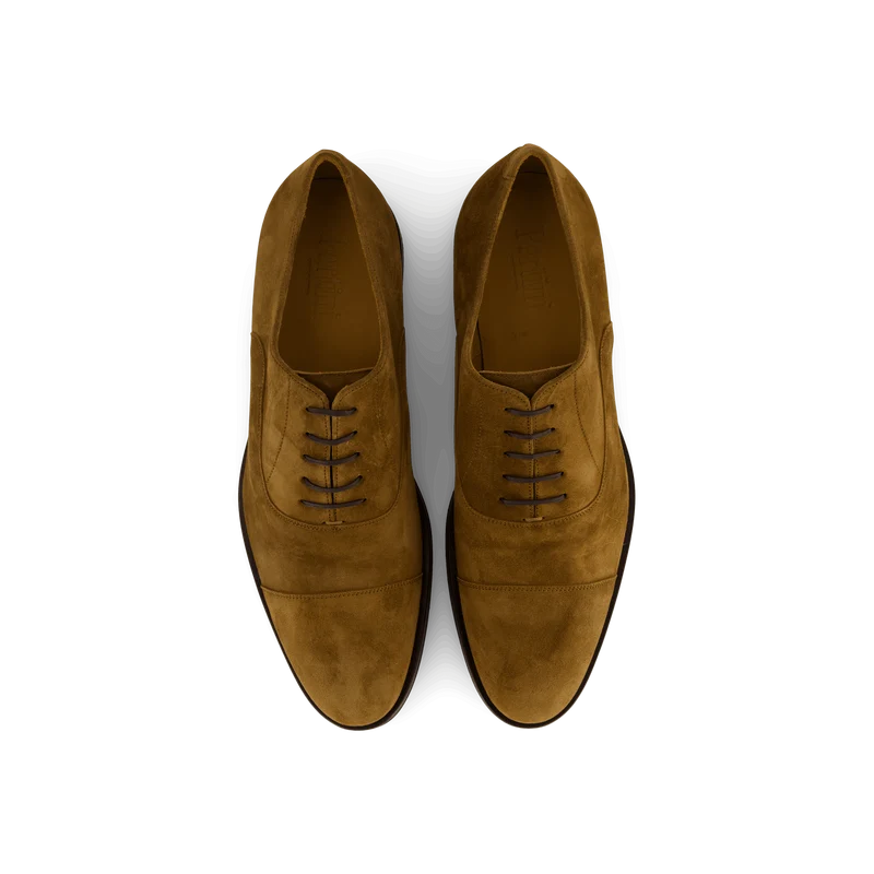 Cap Toe Oxford (rubber Sole) Tabacco