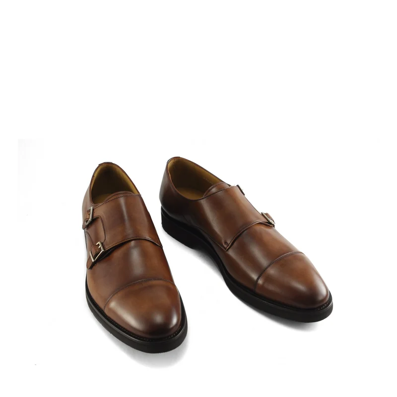 Double Monk Strap (rubber Sole Castagna