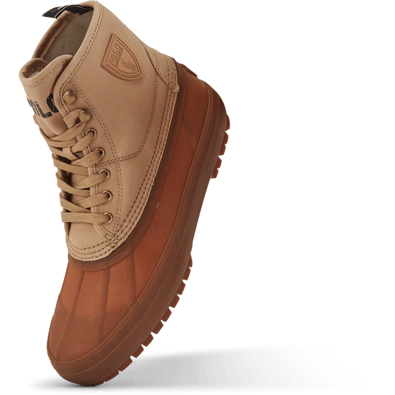 Polo Ralph Lauren Claus Laceup-boots-mid Cut Boo Vintage Khaki