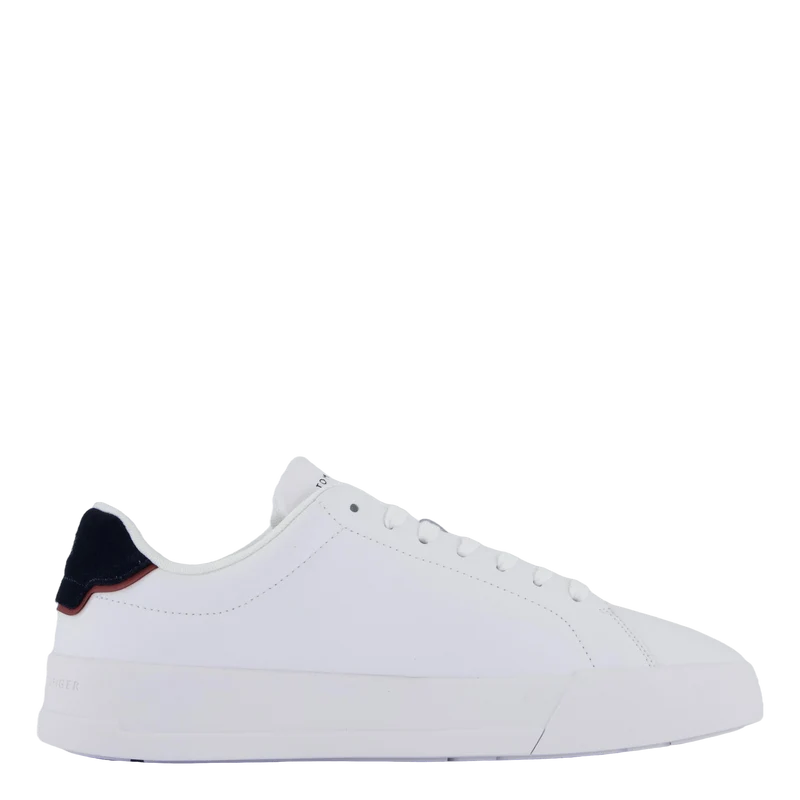 Th Court Lth Detail Ess White