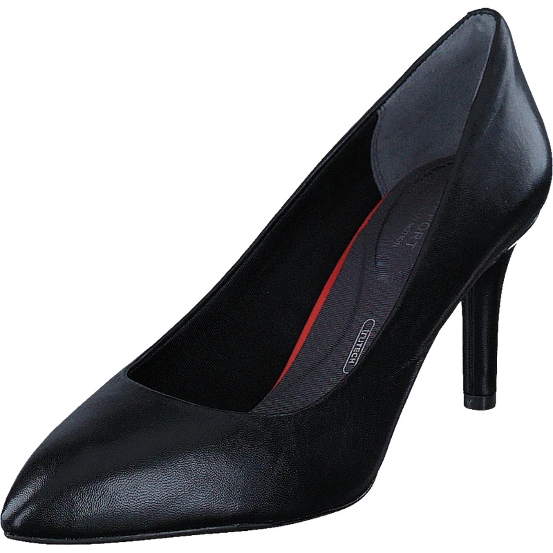 Total Motion 75mm Pointy Toe Black