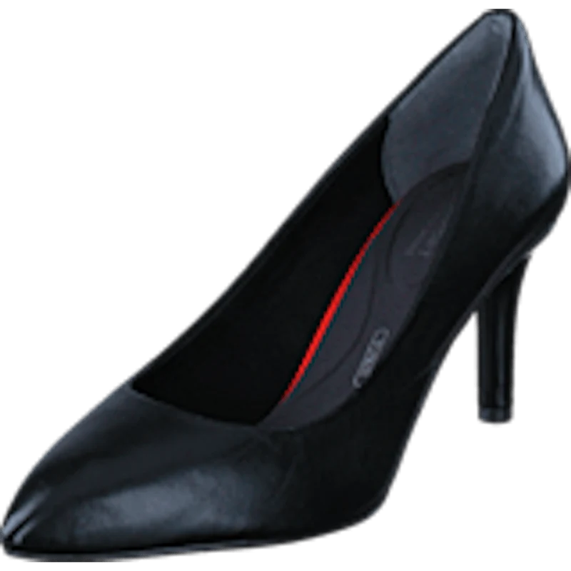 Total Motion 75mm Pointy Toe Black