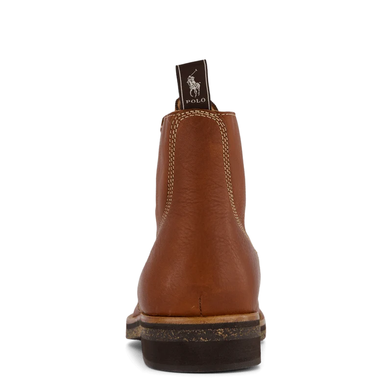 Tumbled Leather Boot Peanut