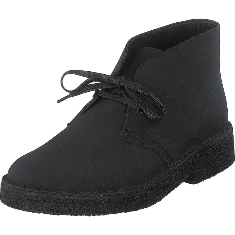 Desert Boot 221 Black Leather