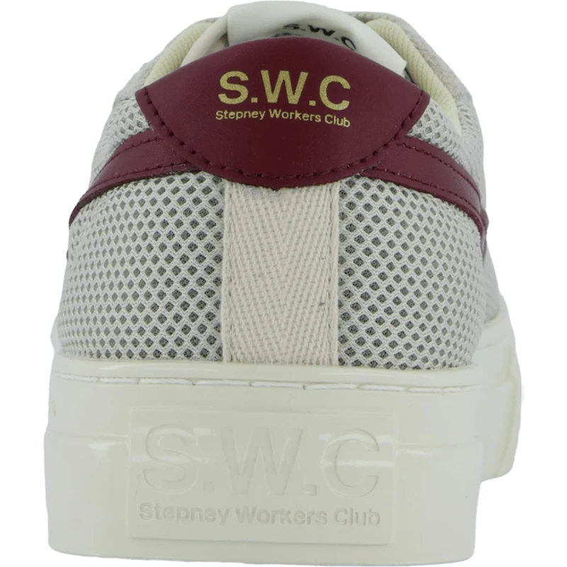 Dellow S-strike Cup Tennis Mes Ecru & Red