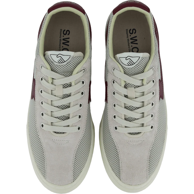 Dellow S-strike Cup Tennis Mes Ecru & Red