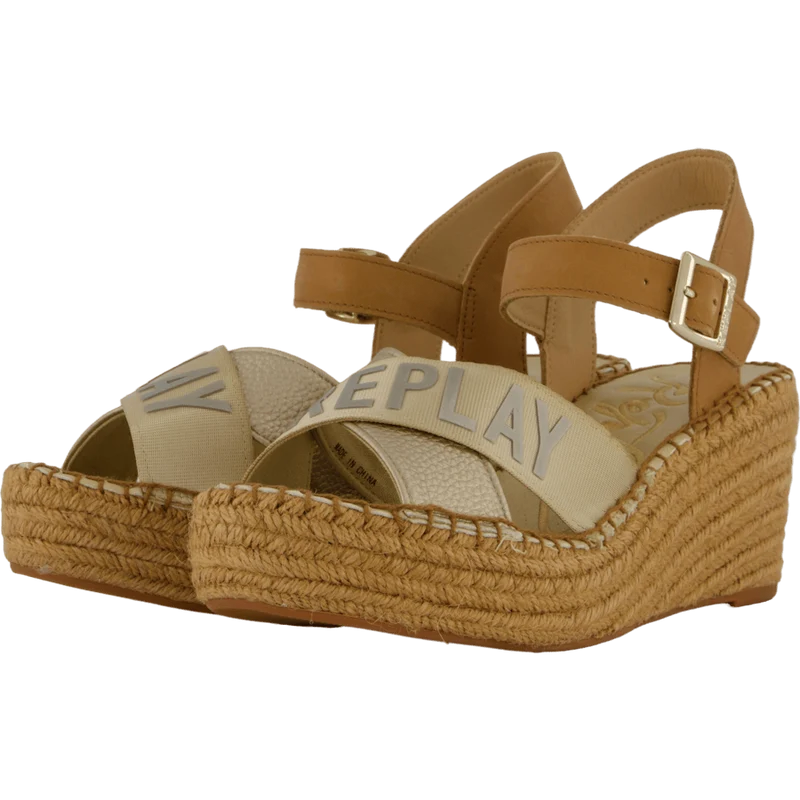 Susan Cross Espadrille Platin