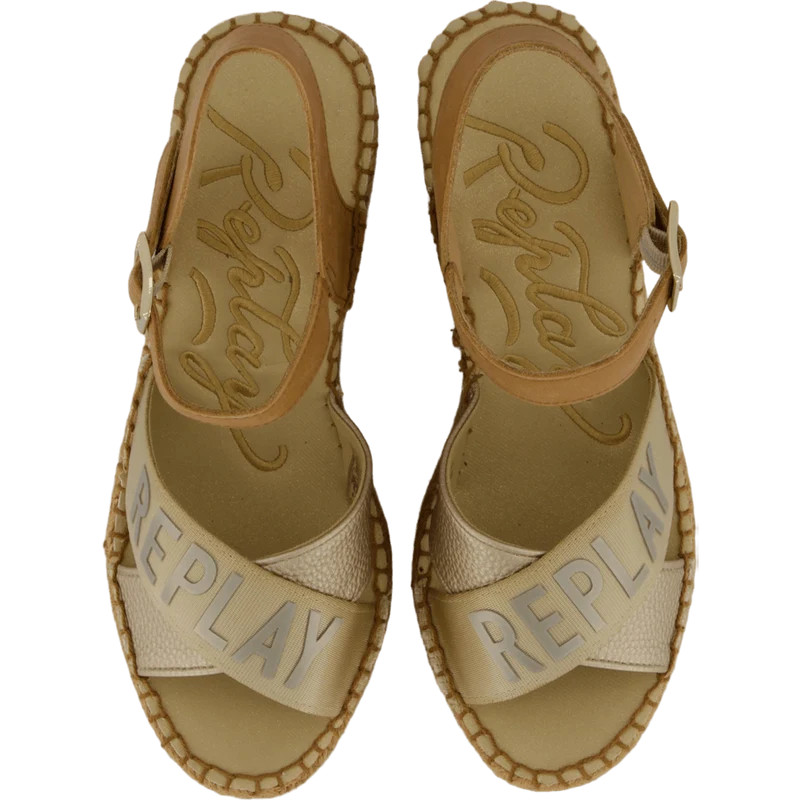 Susan Cross Espadrille Platin