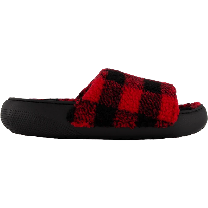 Classic Buff Check Slide Black
