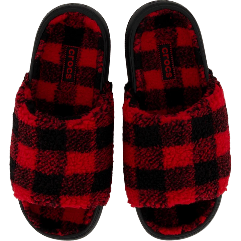 Classic Buff Check Slide Black