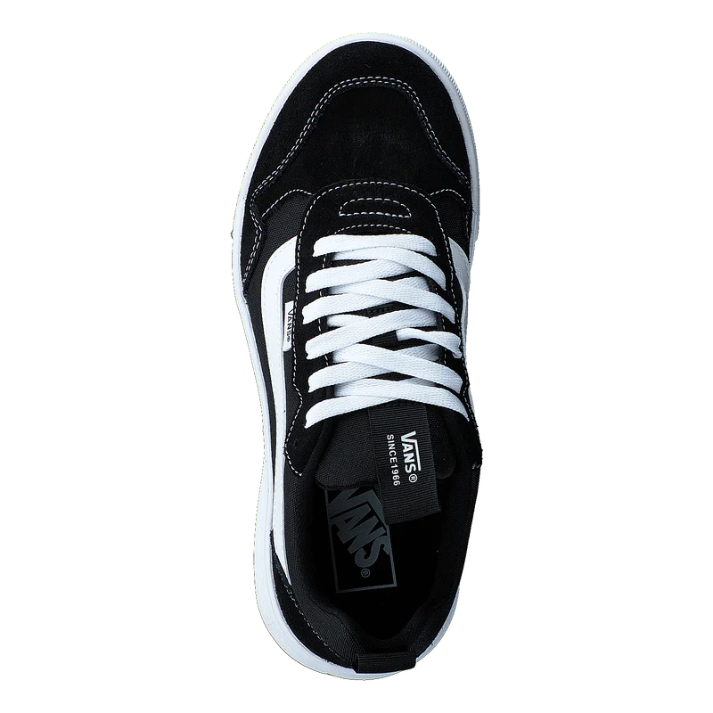 Mn Range Exp (suede/canvas) Black/white