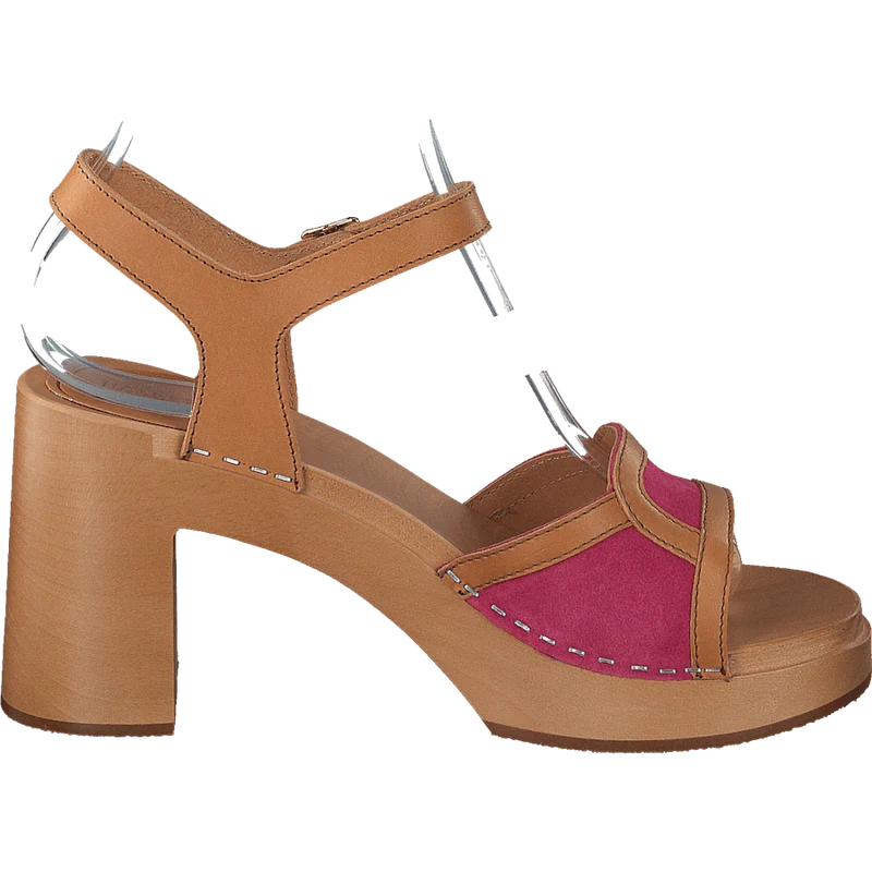 Sophisticated Sandal Bouganville/suede