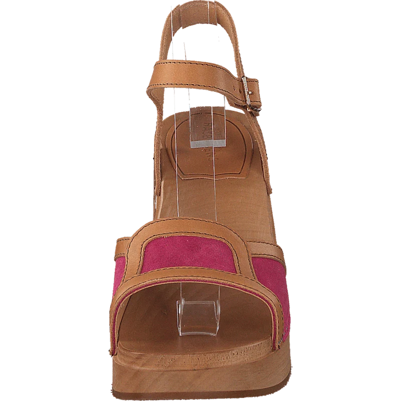 Sophisticated Sandal Bouganville/suede