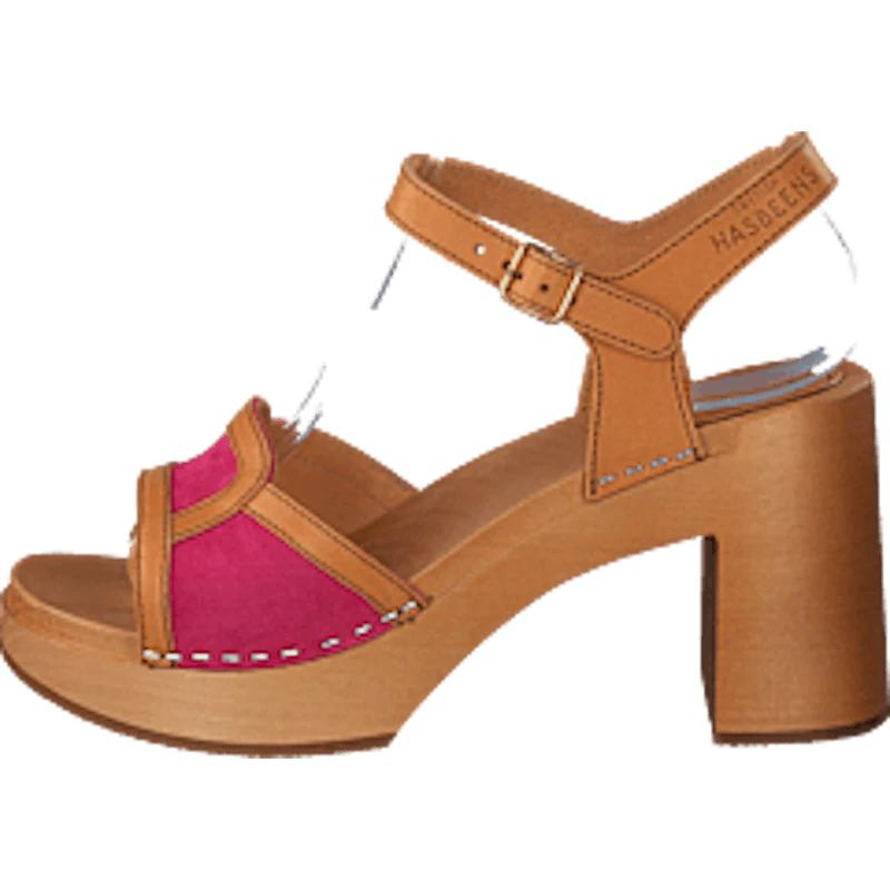 Sophisticated Sandal Bouganville/suede
