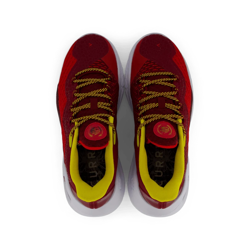 Curry 11 Fire Dark Maroon