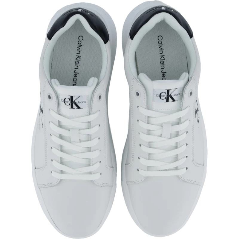 Chunky Cupsole Mono Lth Bright White/black