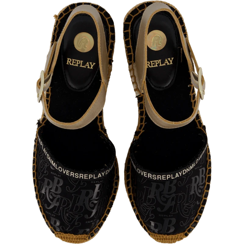 Susan Rbj 3 Espadrille Black