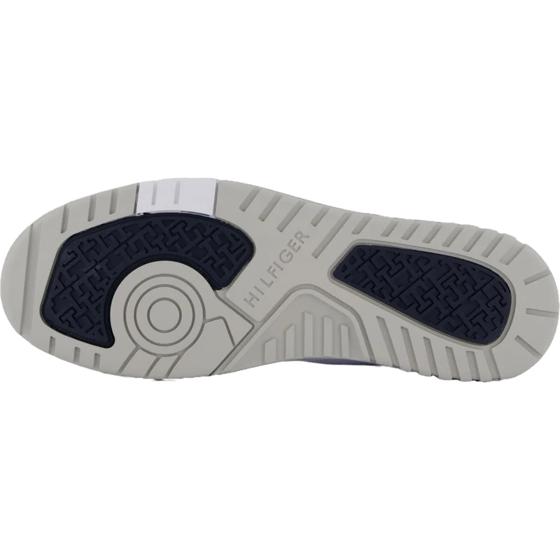 Th Basket Street Leather White