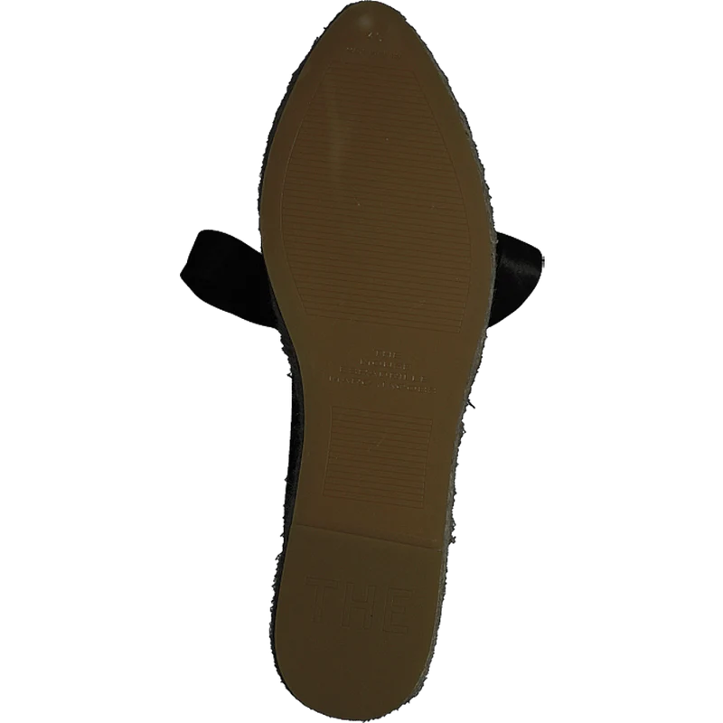 The Mouse Platform Espadrille Black