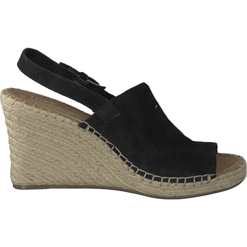 Monica Black Suede