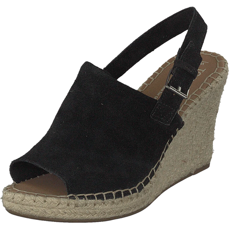 Monica Black Suede